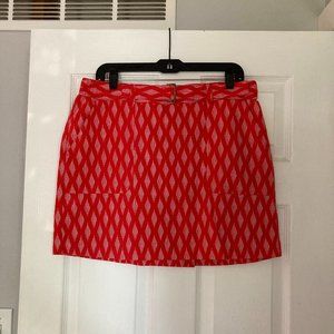 Banana Republic Short Red Skirt - Size M